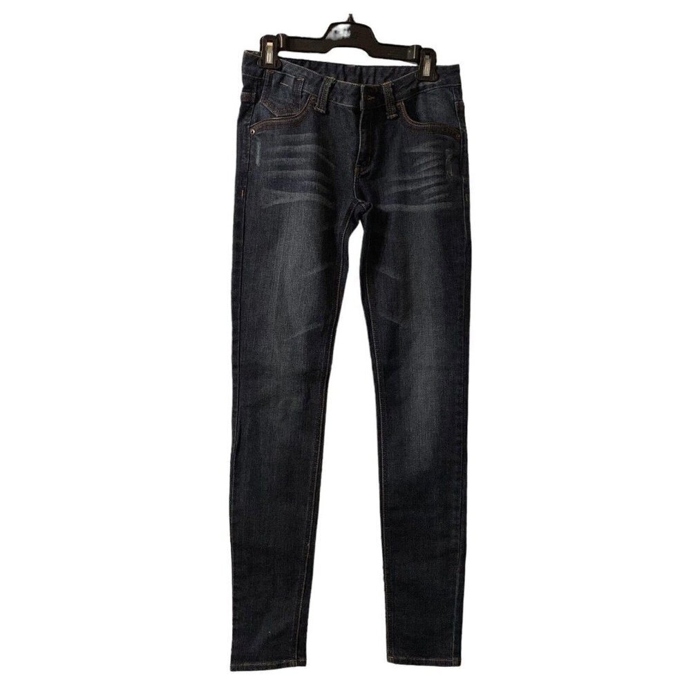 X Jeans Women’s Straight Leg Blue Jeans Size 27 95% Cotton 5% Spandex Mid Rise﻿